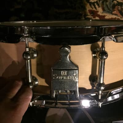 Snare lot.   Brady jarrah ply snare.Lesoprano New vintage RARE! 2 great snares for the price of 1. image 11