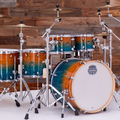 MAPEX ARMORY LIMITED EDITION 6 PIECE DRUM KIT, OCEAN SUNSET, EXCLUSIVE image 2