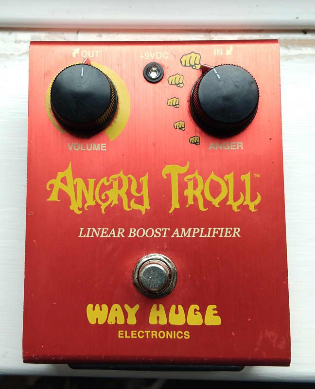 Way Huge WHE101 Angry Troll Linear Boost Amplifier | Reverb