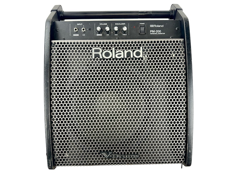 Roland PM-200 180-Watts 1x12" Personal Drum Amplifier for V-Drums 2016 - Present - Black image 1