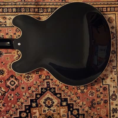 2020 Gibson ES-335 Dot Vintage Ebony  w/ OHSC image 11