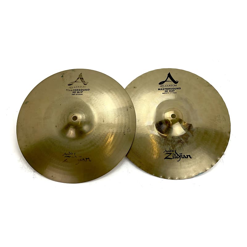 Zildjian A Custom Mastersound 13 Inch Hi-Hat Cymbals