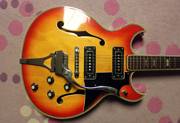 1968 Idol PA-23 Vintage Japanese Teisco Guitar Barney Kessel