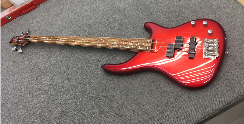 Greco Phoenix Bass PXB-450 1990s Red japan made good bass