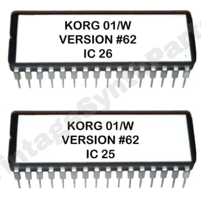 Korg 01/w - Version 62 OS EPROM Firmware Upgrade Update for 01W FD Pro Pro X