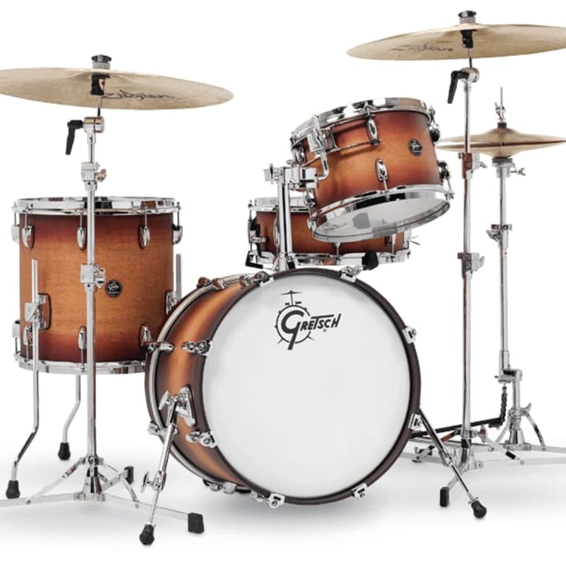 Photos - Acoustic Drum Set Gretsch    Renown 4 Piece Drum Set  S... Satin To  2023(18/12/14/14sn)