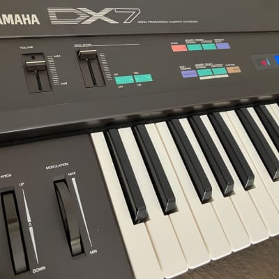 Yamaha DX7 w/ SuperMAX+ V3 Expansion & Display Upgrades