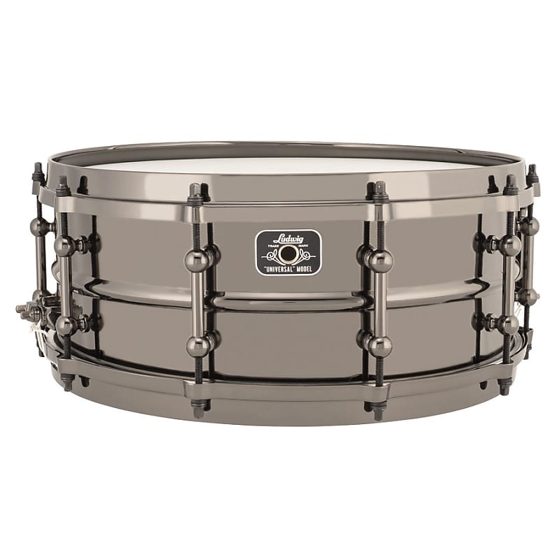 Ludwig Universal Brass Snare Drum 14x5.5 w/Black Hardware | Reverb