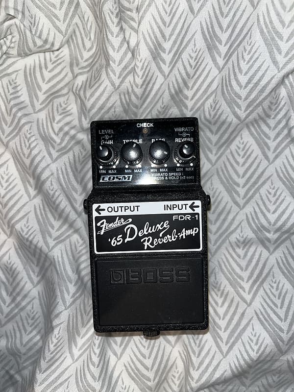 Boss FDR-1 Fender '65 Deluxe Reverb Amp Pedal | Reverb UK