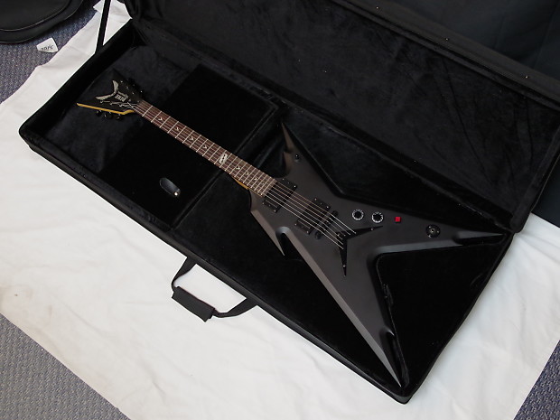 DEAN Razorback DB Killswitch electric GUITAR Black new w/ | Reverb