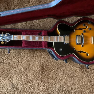 SammyG 1990 Samick HJRG-302 L-5 Copy Clone Hollowbody Electric Guitar w
