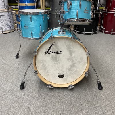 Sonor Vintage Series California Blue Bop Drum Set image 1