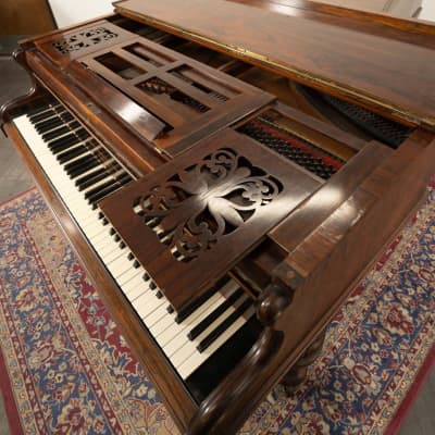 John Broadwood & Sons London Grand Piano | Satin Rosewood | SN: 21027 image 5