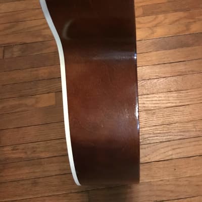Vintage 1970 Fender F1010 Uni-Bar Acoustic Natural image 13