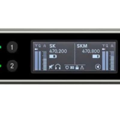 Sennheiser - 509342 - EW-DX EM 2 (Q1-9: 470.2 - 550 MHz) - Digital  Half-Rack for Use with Evolution Wireless Digital Handheld, Bodypack and  Tablestand Transmitters (509342)