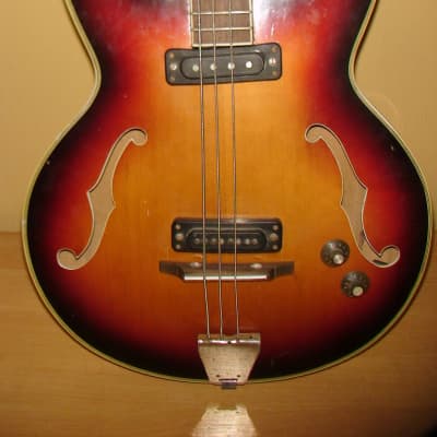 Musima 1657B - 25 Bass Guitar GDR Vintage and Rare image 1