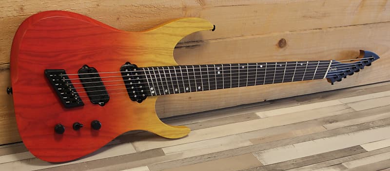 SALE! Ormsby Custom Shop Factory Standard H2 Hypemachine 7 - Red / Yellow Fade image 1