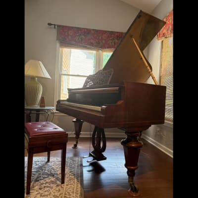 Rare Bösendorfer 5'7" Grand Piano – Classic Elegance in Mahogany image 2