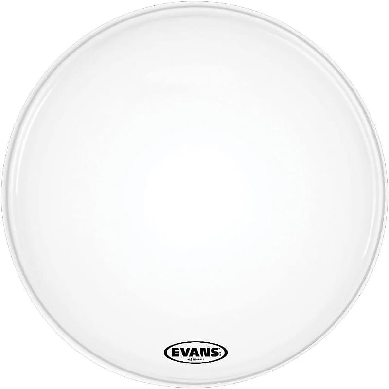 Evans BD22RSW-NP EQ3 Resonant Smooth White Bass Drum Head with No Port - 22" image 1