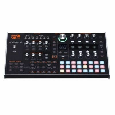ASM Hydrasynth Desktop 8-Voice Wavetable Synthesiser With 24 Polytouch Polyphonic Aftertouch Pads