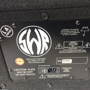 SWR LA Series Practice Bass Combo Amp 180 Watt | Reverb