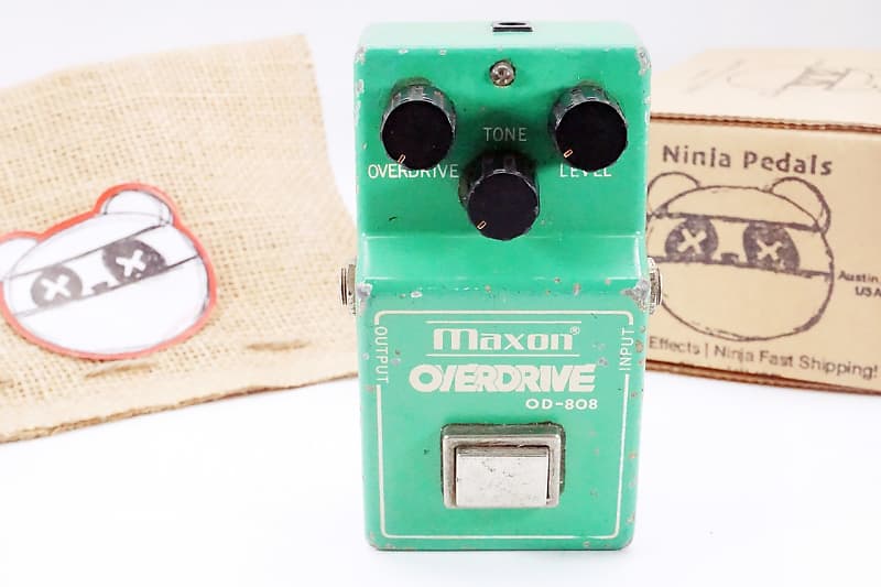 Maxon OD-808 | Rare: RC4558P chip (1980 Made in Japan) | Reverb