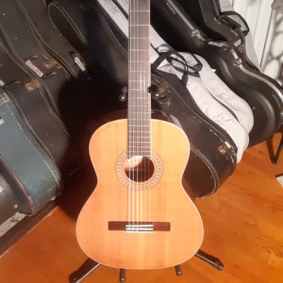 Hohner HC30 Classical Guitar Solid Sitka Top Ovangkol Back and Sides image 11