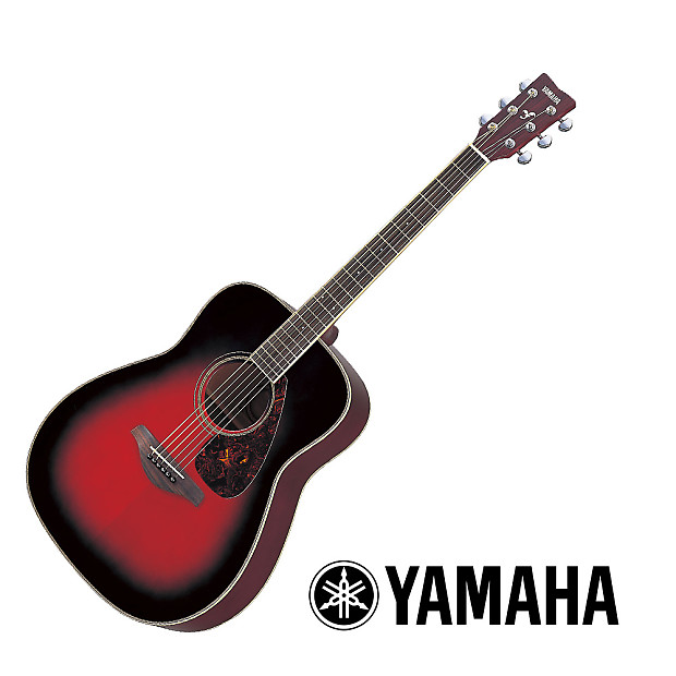 Yamaha FG720S Acoustic Guitar Dusk Sun Red Reverb