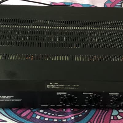 Bose 4 Channel power amplifier 1200 VI 2001 Black | Reverb