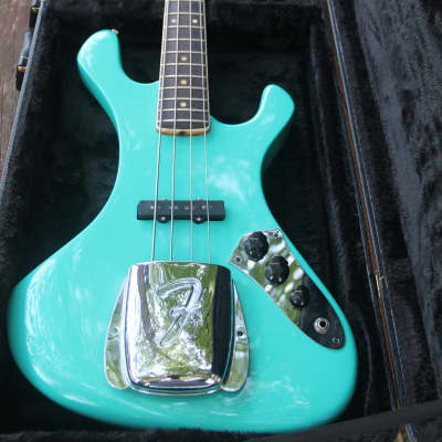 Fender Jazz Bass 1966 turquoise (modified)  One of a Kind ! image 1