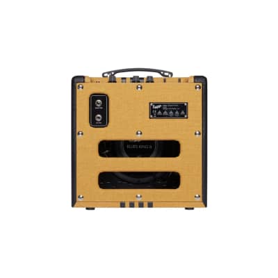 Supro Delta King 8 Combo 1 Watt Guitar Amplifier, Tweed w/ Black Stripes image 4