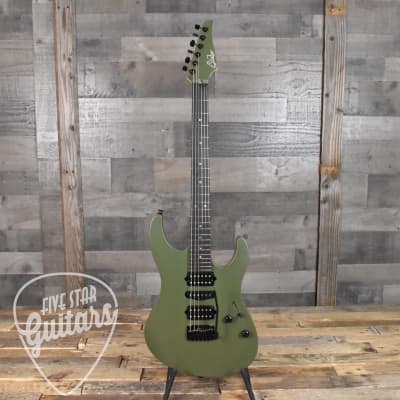 Suhr Modern Terra Limited Edition - Dark Forest Green with Hard Shell Case image 2