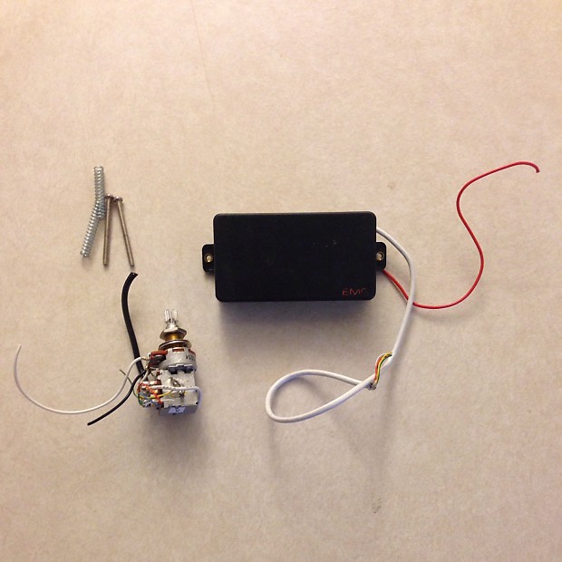 EMG 89 Humbucker Pickup with Push/Pull Pot and Hardware Reverb