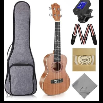Ranch Concert Ukulele 23 inch Professional Wooden ukelele Instrument Kit for sale