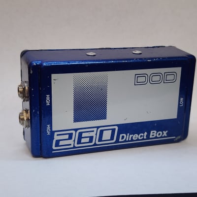 Sescom SM-1A Direct Box 1977 Blue | Reverb