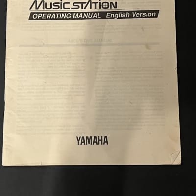 Yamaha Portasound PSS-480 Music Station Operating Manual