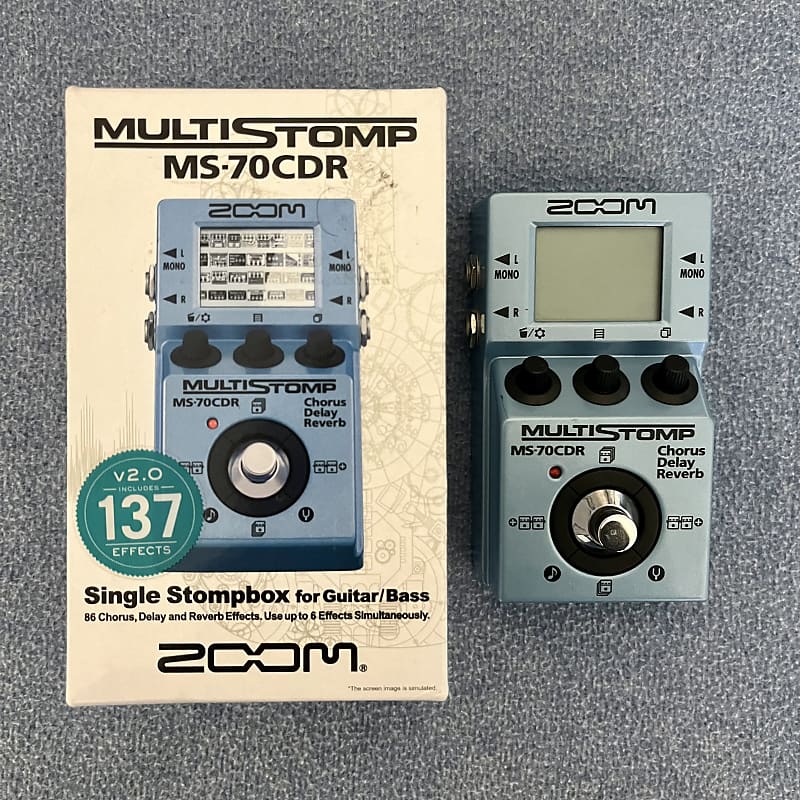 Zoom MS-70CDR MultiStomp