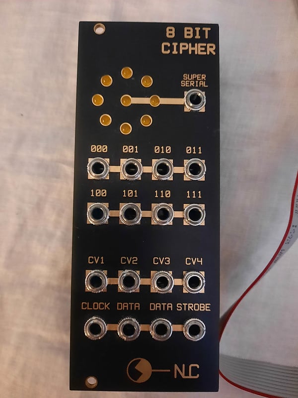 Nonlinearcircuits 8bit Cipher（Nonlinearcircuits つっこむ