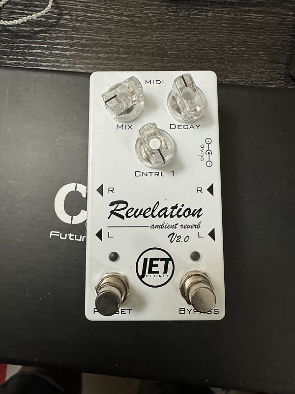Jet Pedals Revelation 2.0 2022 White Reverb