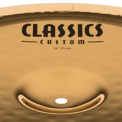 Meinl Cymbals CC16CH-B Classics Custom 16-Inch Brilliant China (VIDEO) image 5