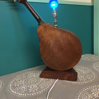 Vintage Mandolin Lamp (Mando-Lamp) image 2