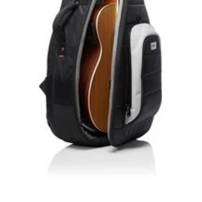 Mono M80 Dual Acoustic and Electric Guitar Case Black image 4