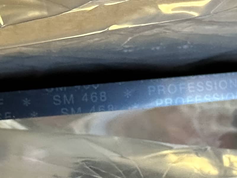 RTM SM468 1/4 x 2500' Analog Recording Tape 10.5 Metal Reel in