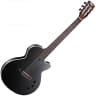 Cort Sunset Nylectric Nylon Electric Guitar 45MM 1 3/4" Black Classical