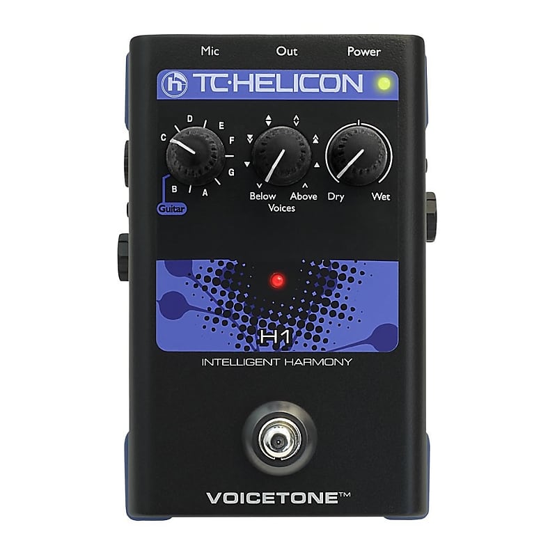 即納大特価TC helicon H1 ボーカル用エフェクター　ハーモナイザー エフェクター