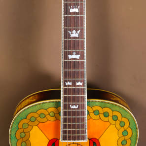 2001 Gibson L-5 Stained Glass Custom Acoustic Guitar (Super 400 L-7) image 9