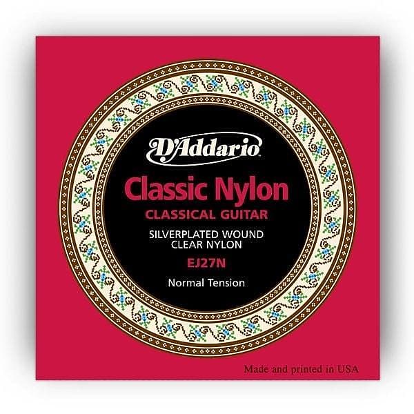 D'Addario EJ27N Nylon/Classical Guitar Strings | Normal Tension image 1