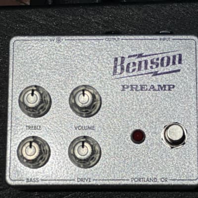 Benson Amps Preamp Pedal AIFG Exclusive Silver Sparkle *Authorized Dealer* image 4