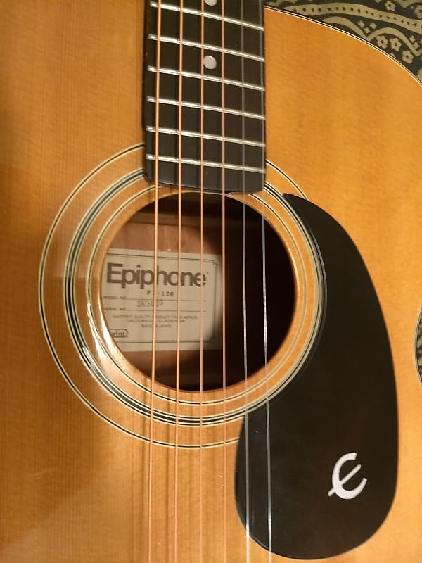 Epiphone FT120 Concert Style Acoustic Guitar Era 76-79 Made