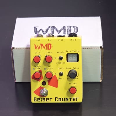 WMD Geiger Counter Digital Destruction Guitar Pedal